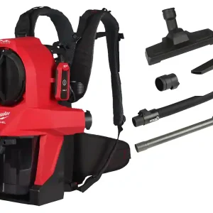 Aspiratore spalleggiato Milwaukee M18 Fuel FBPV2 Classe L serbatorio da 3,8lt Popolare